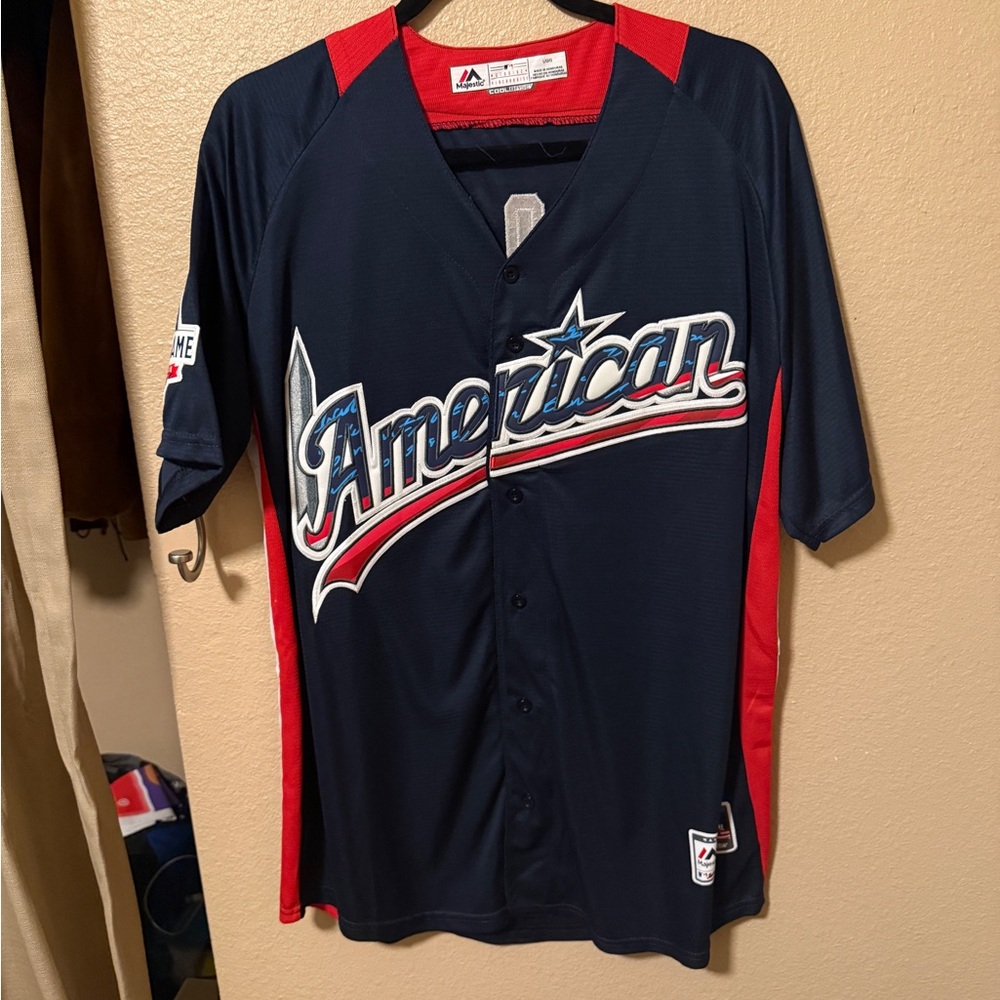 Majestic American League Trout Angels Baseball Jersey